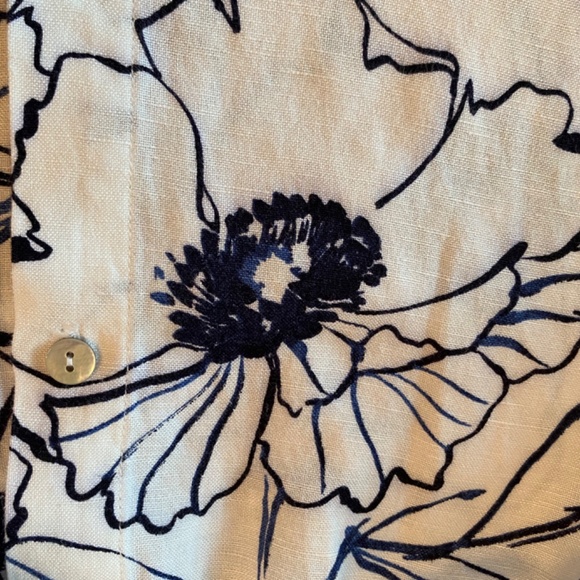 Beautiful Spanner Jacket / Blouse  - Small / Medium / Large - NAVY / WHITE - Picture 8 of 8